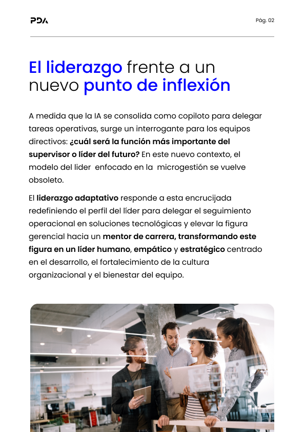 Página 2 del ebook Liderazgo adaptativo