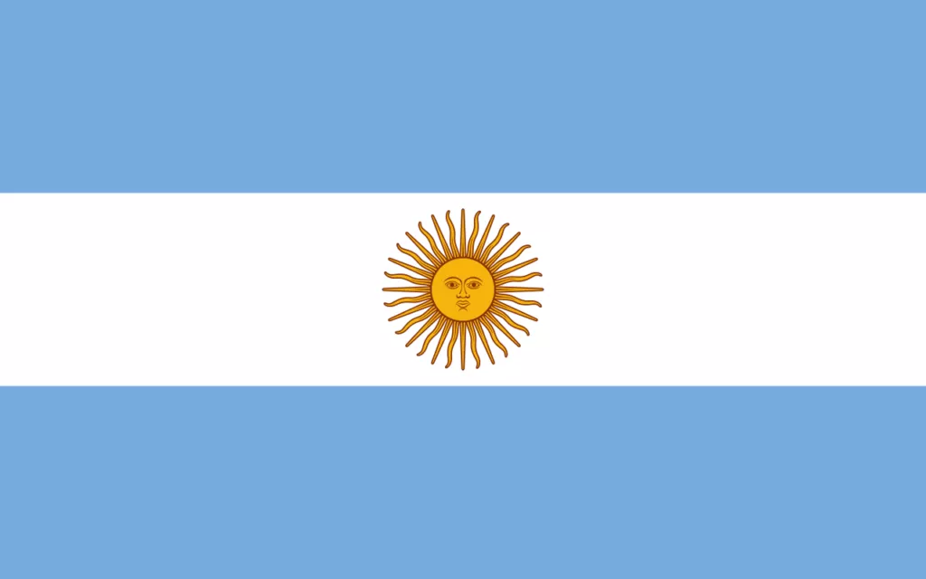 Bandera de Argentina