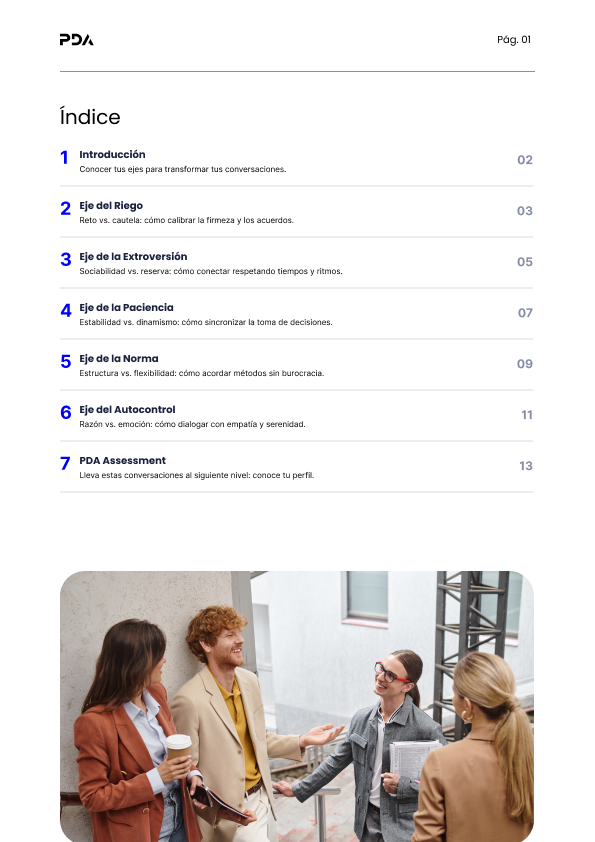 Página 2 del ebook Conversaciones positivas